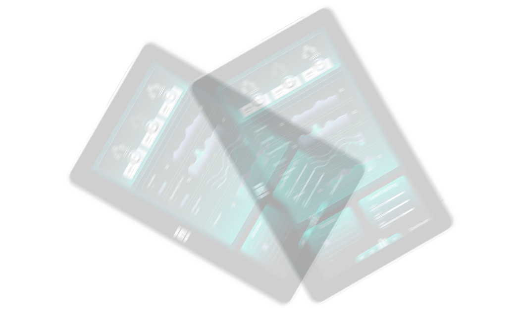 AFL4 series panel pc with narrow bezel in landscape and portrait view