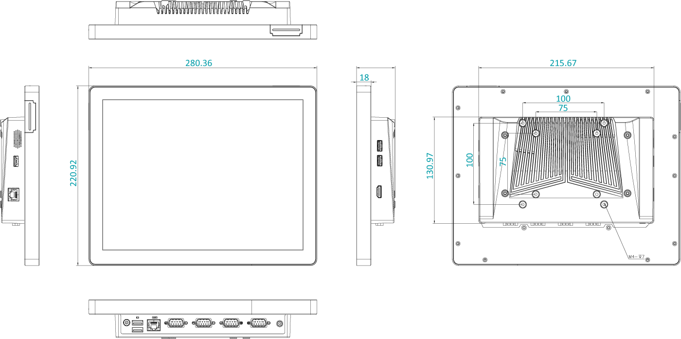 dimensions