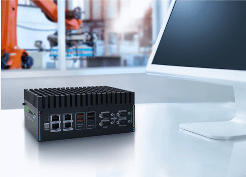 High-performance DIN-rail Control Computer with Intel 11th Gen Tiger Lake  Core i7/i5/i3 CPU, 8GB RAM