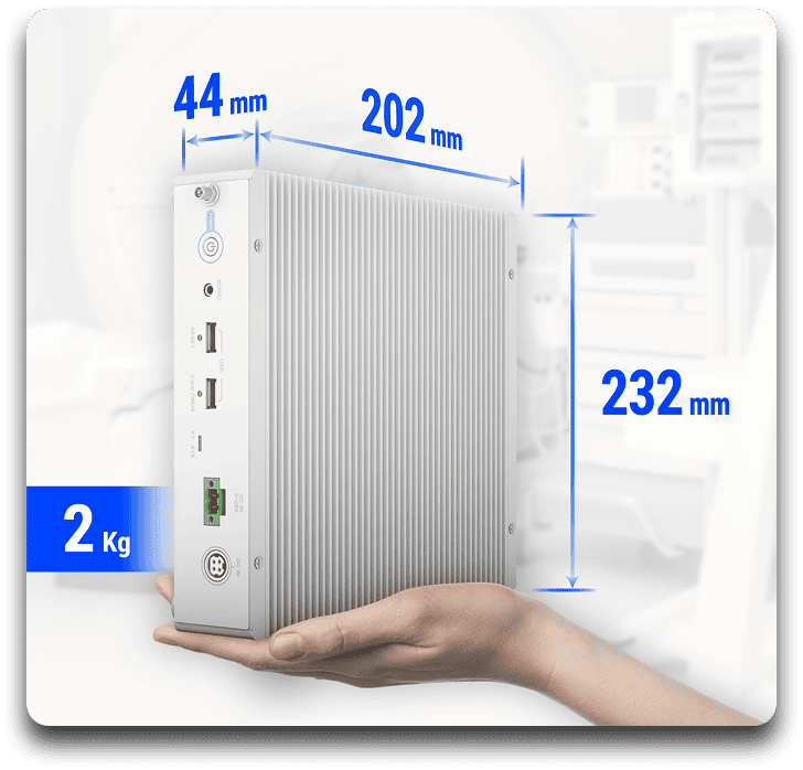 Ultra-Compact 1U Size