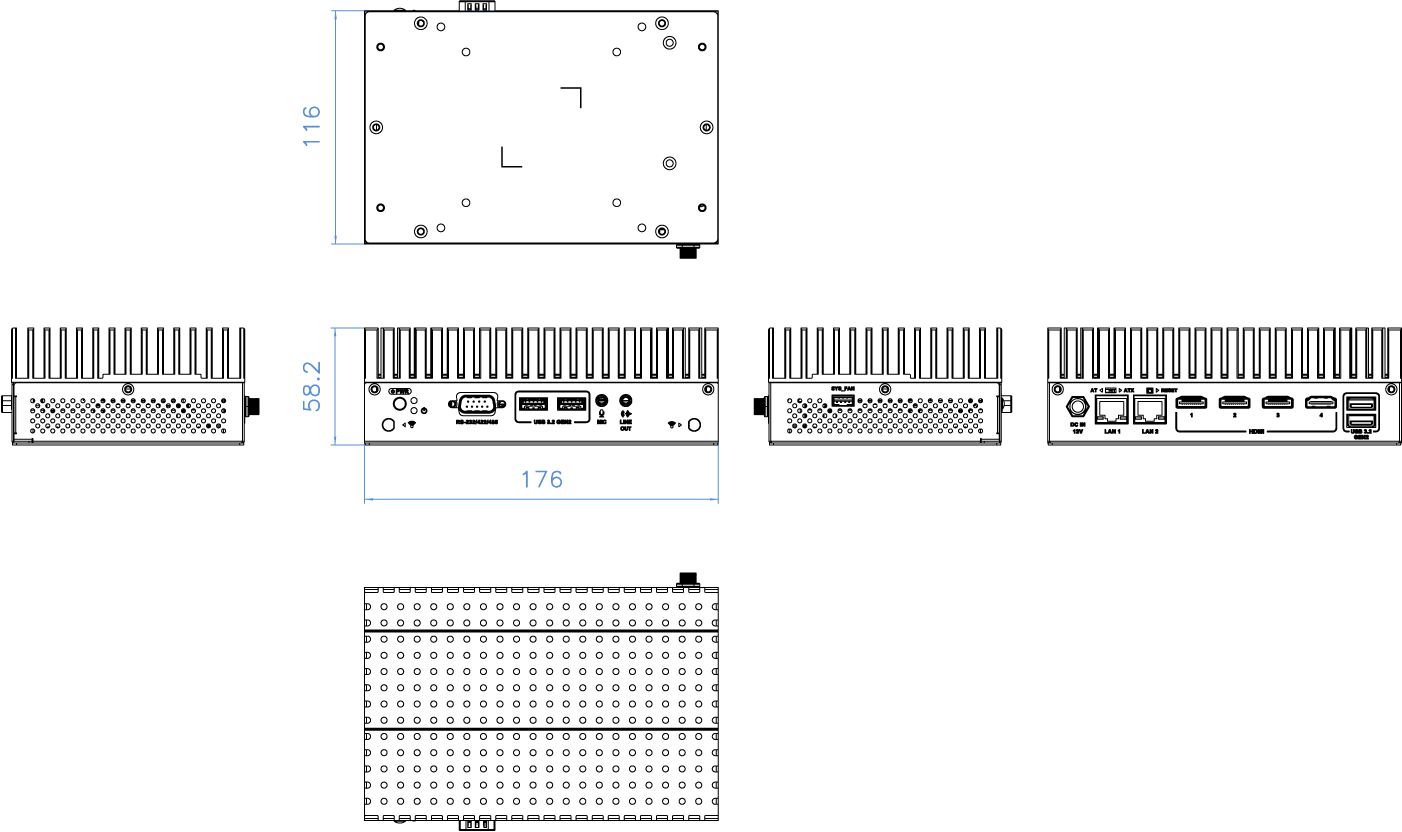 IDS-330 Dimensions