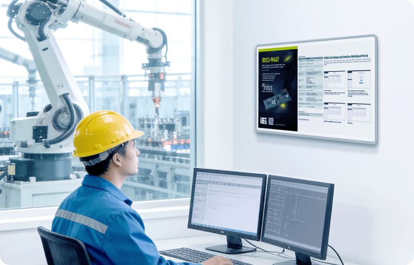 Production status board in a smart factory