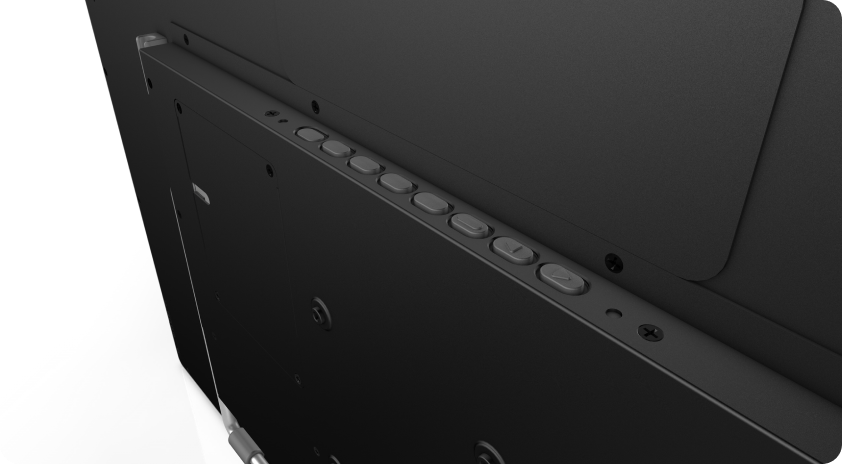Multi-functional operating interface buttons
