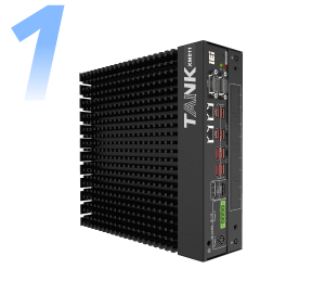 Number one with TANK-XM811 embedded system. First step to setup edge AI system.