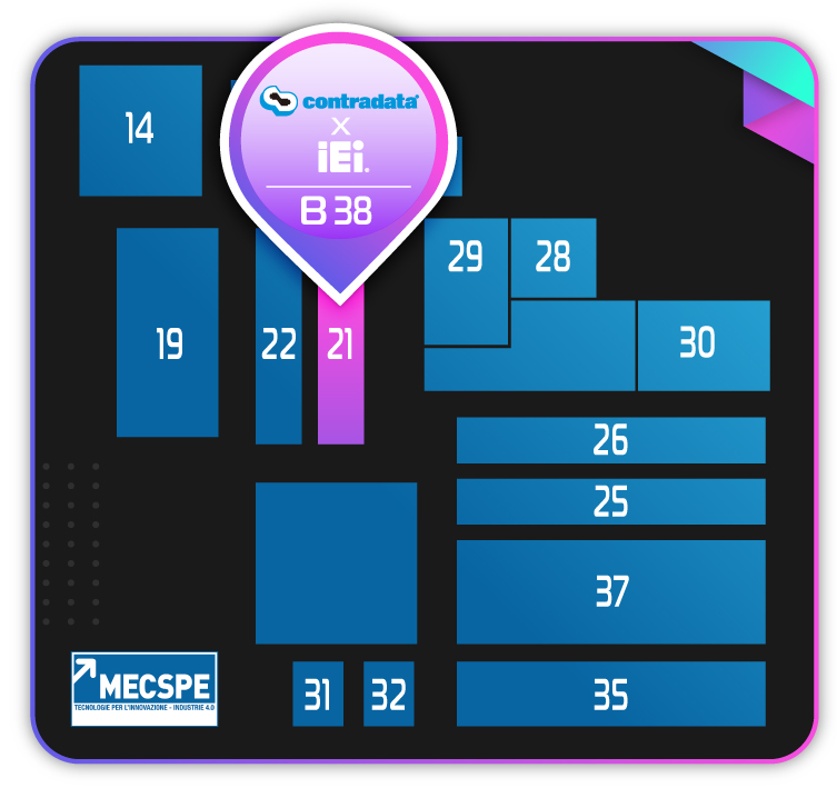 2022 MECSPE Booth Location Map